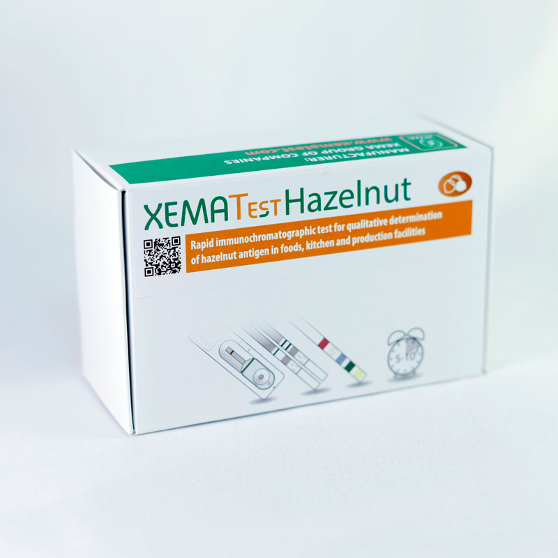 XEMATest HAZELNUT Antigen Rapid Immunochromatographic Test