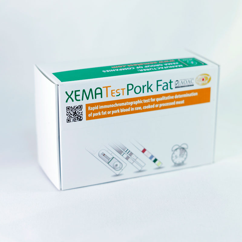 XEMATest PORK FAT/BLOOD Rapid Test